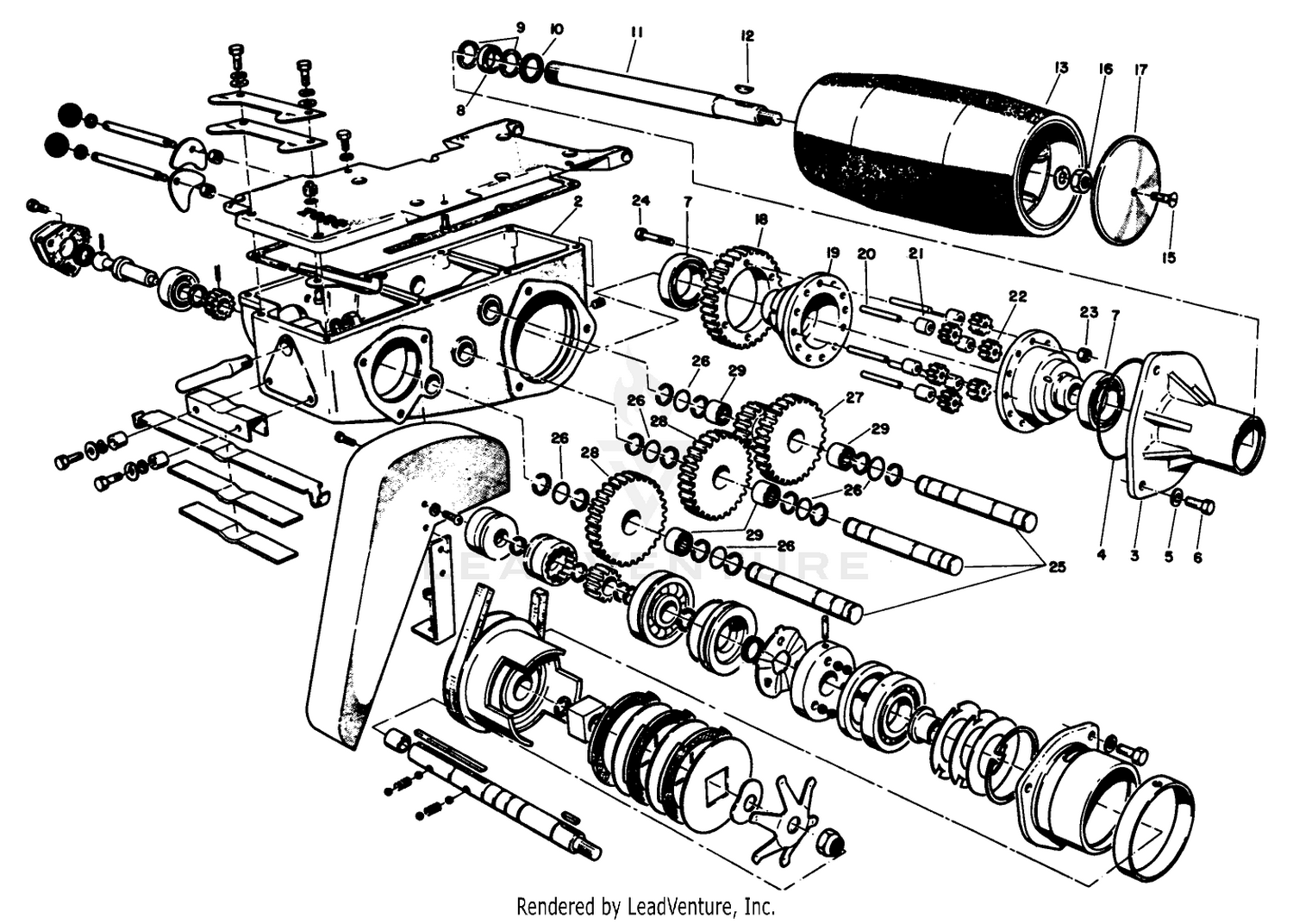Transmission Case Assembly