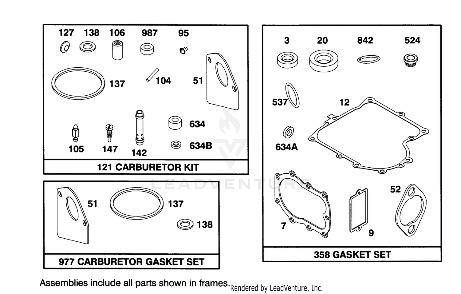 Engine Briggs  Stratton Model 28m707-0122-01 8