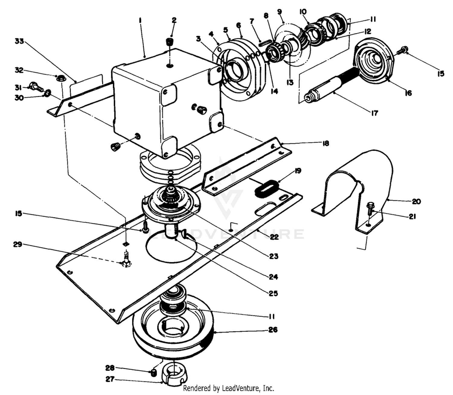 Gear Case Assembly