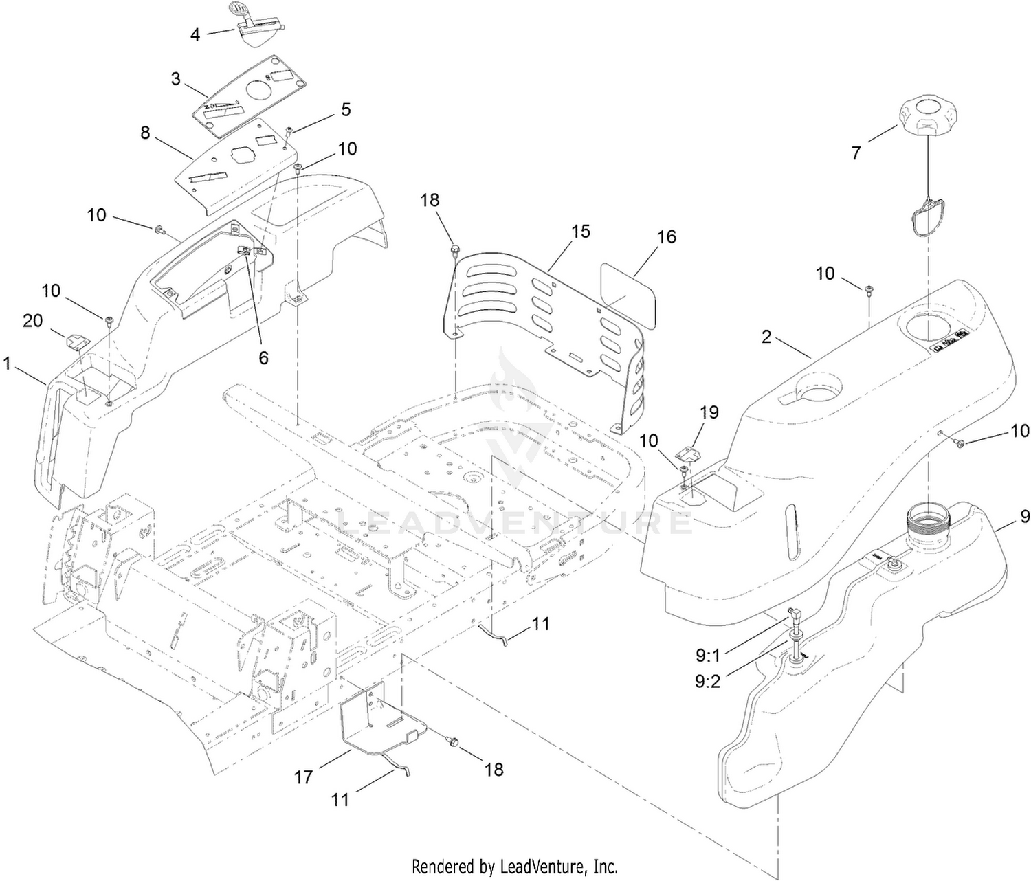 Assembly diagram