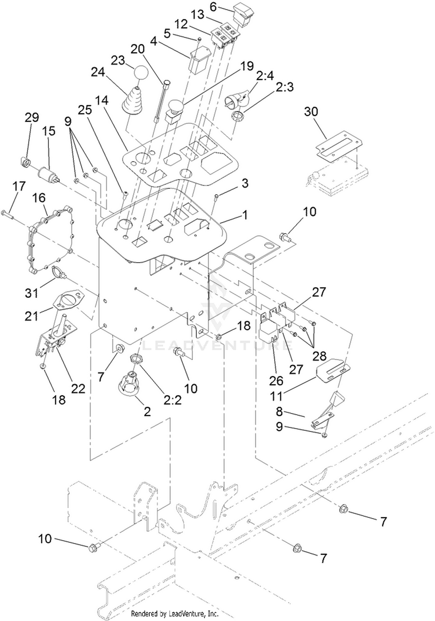Control Panel Assembly