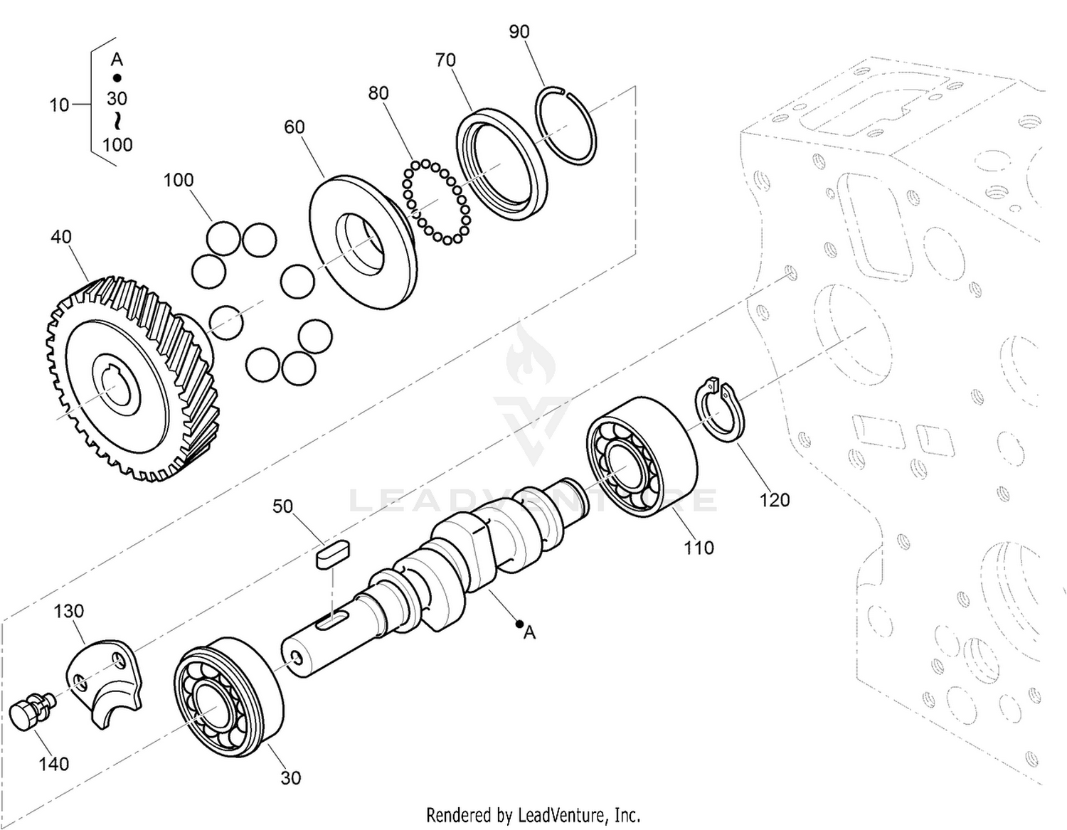 Fuel Camshaft Assembly