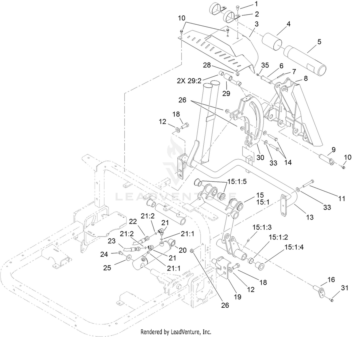 Rear Hitch Assembly