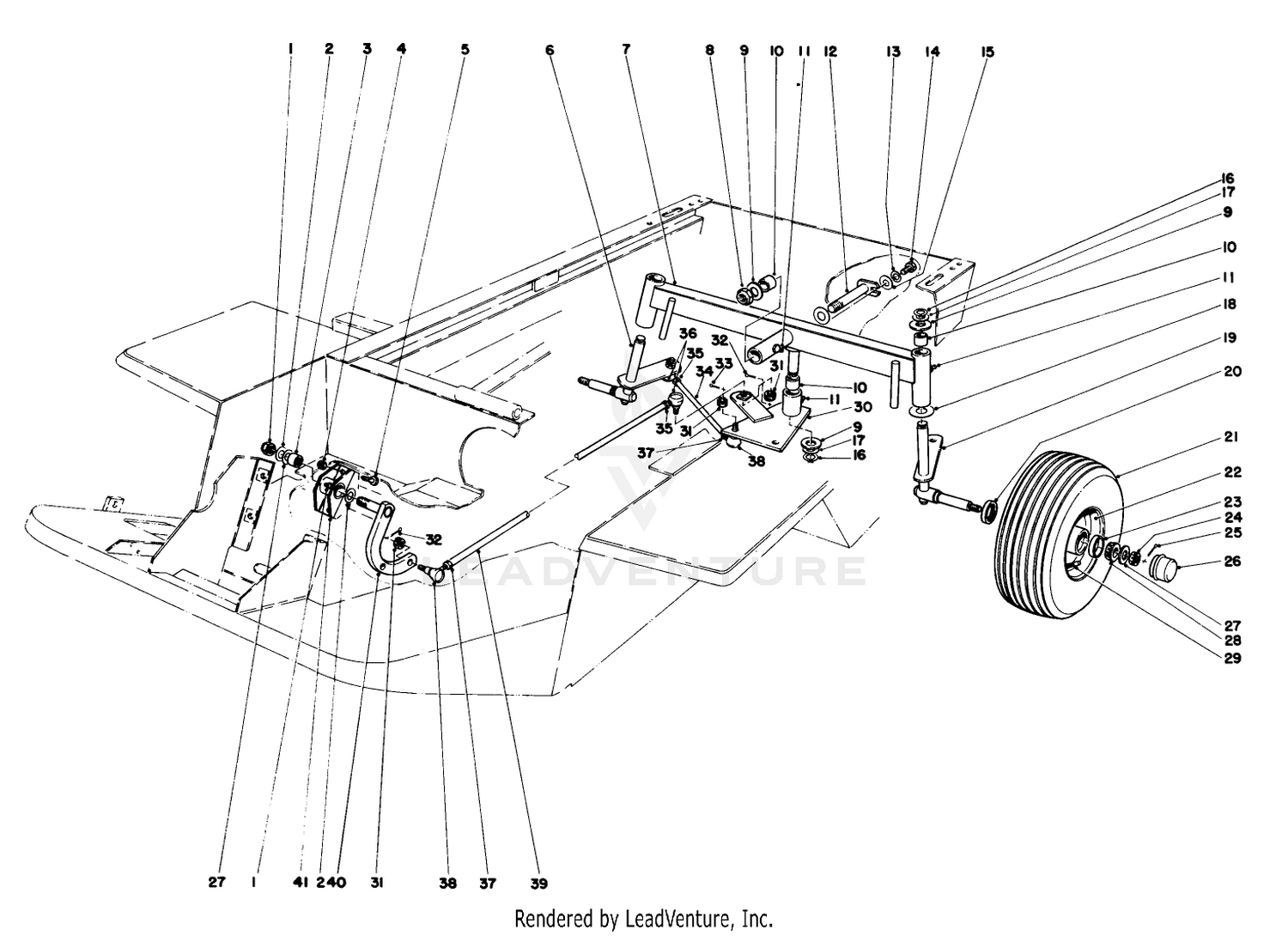 Rear Axle Assembly