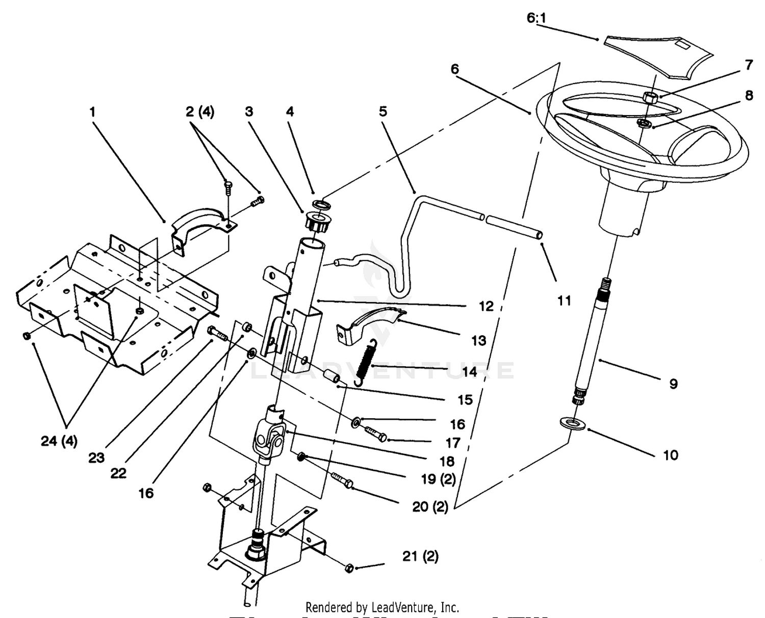 Steering Wheel And Tilt