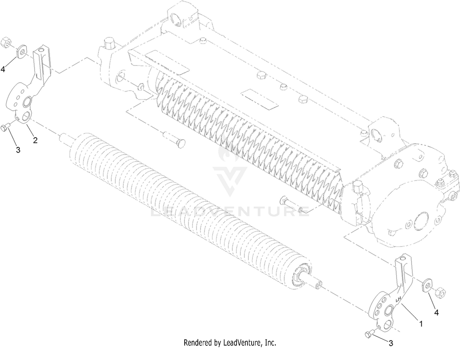 Height-of-Cut Bracket Assembly No. 121-9525