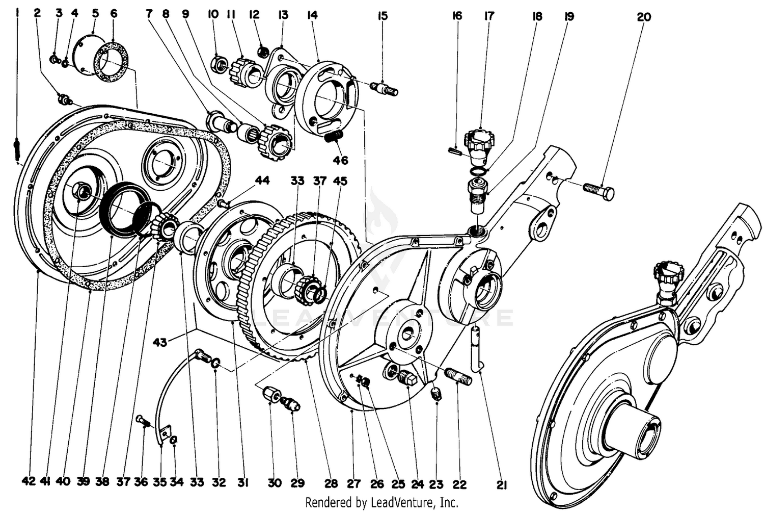 Gear Case Assembly