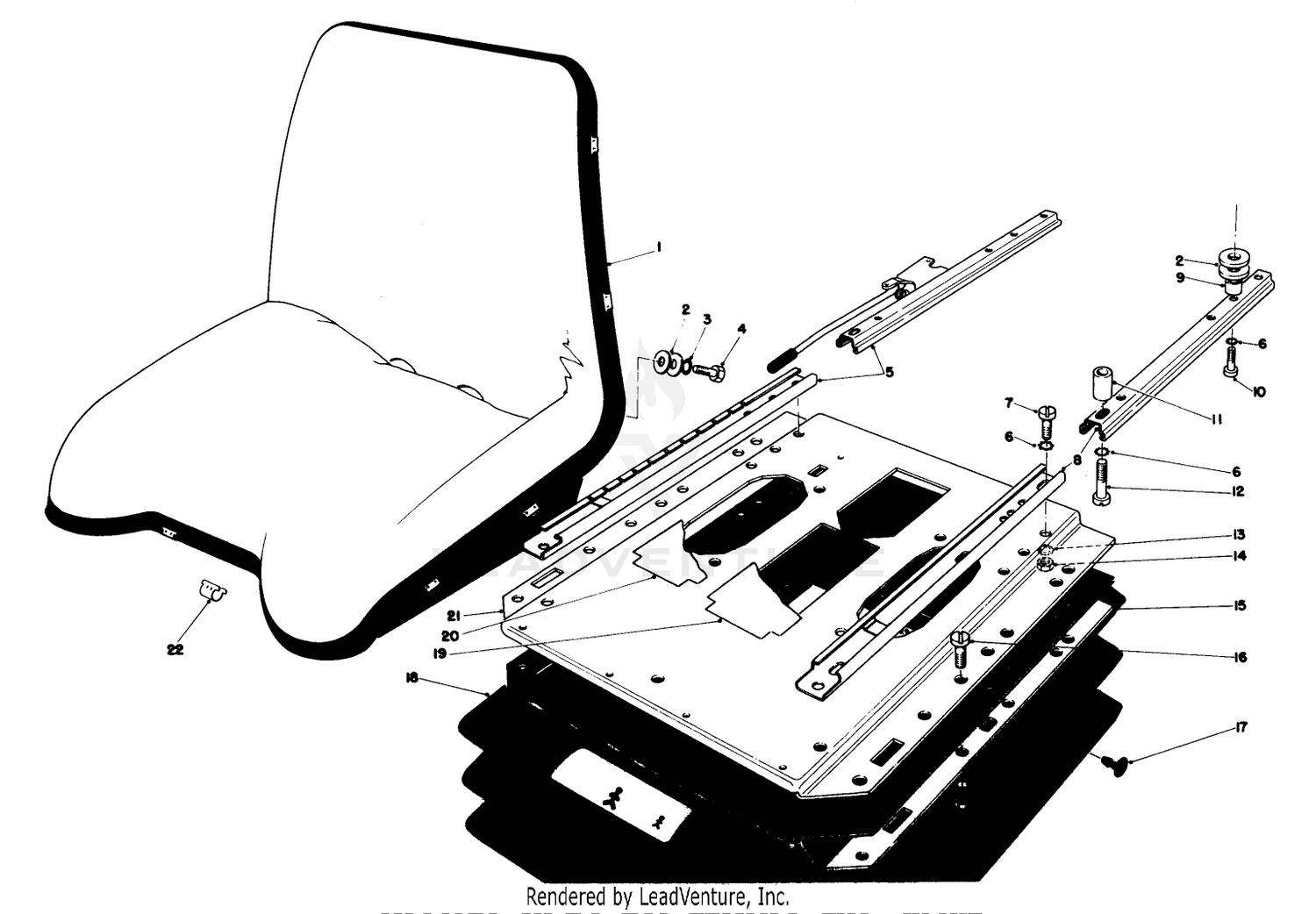 Deluxe Seat Kit-Model No. 30786