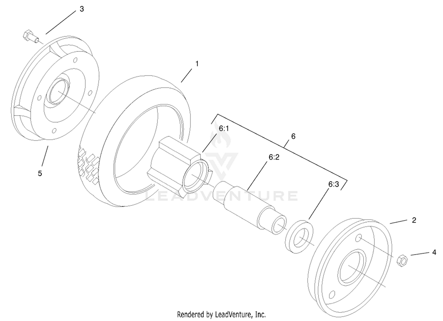 Wheel And Tire Assembly No. 74-1720
