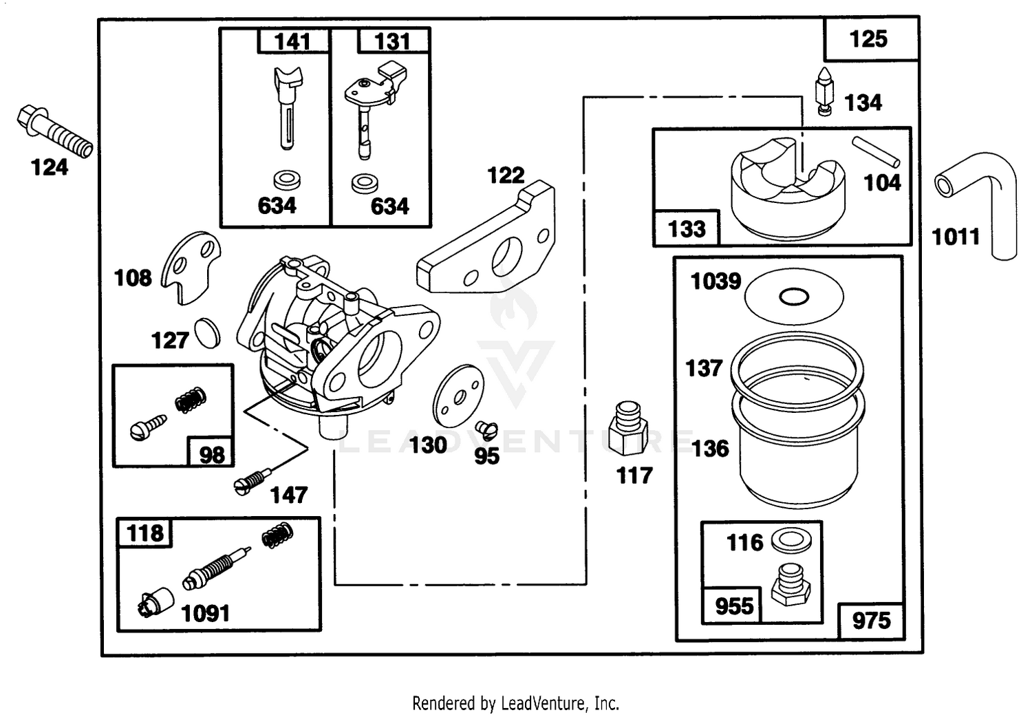 Engine Gts 150 (model No. 20465 Only)(model No. 97772-0310-A2) 3