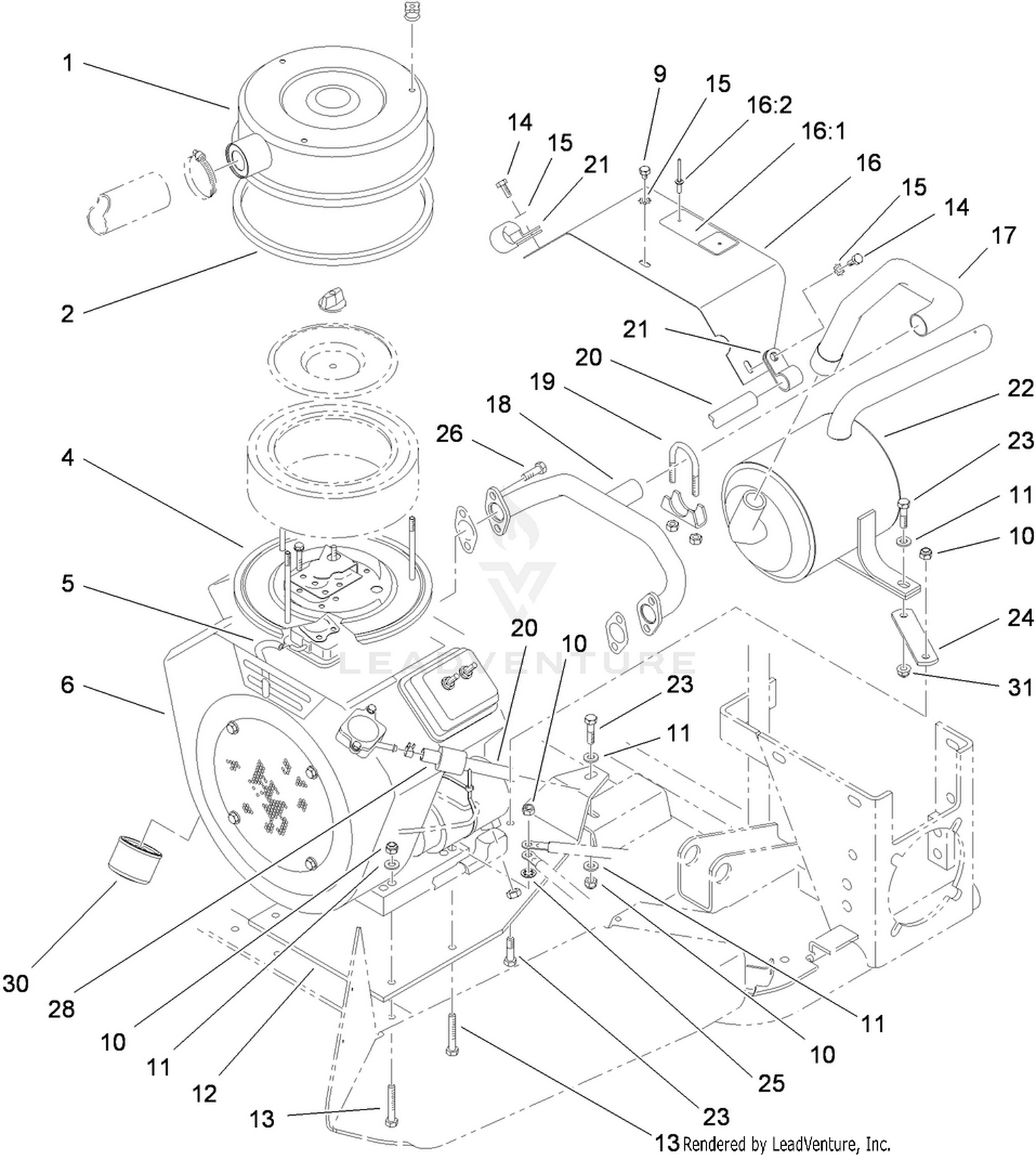 Engine Installation Assembly