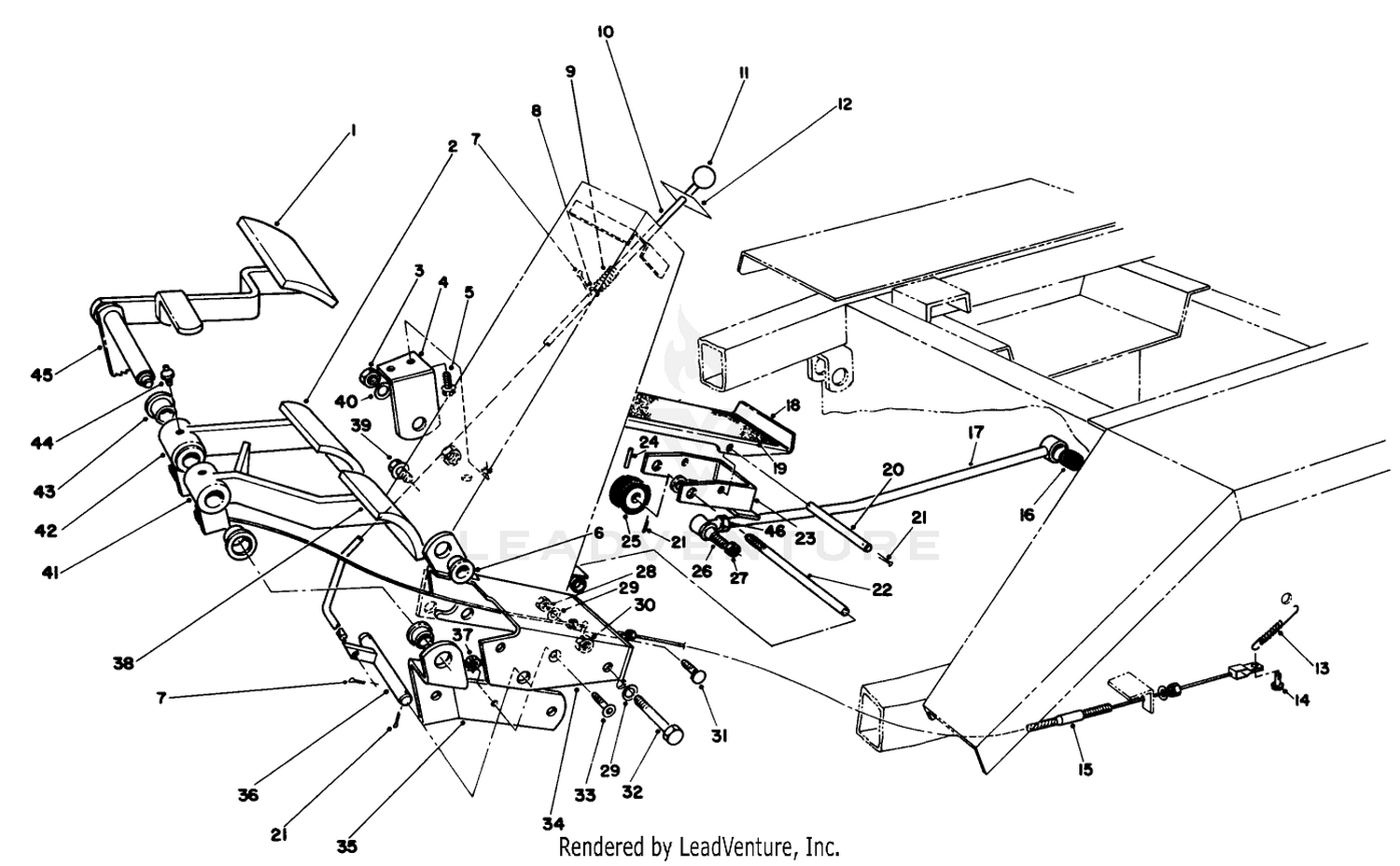 Brake Pedal Assembly