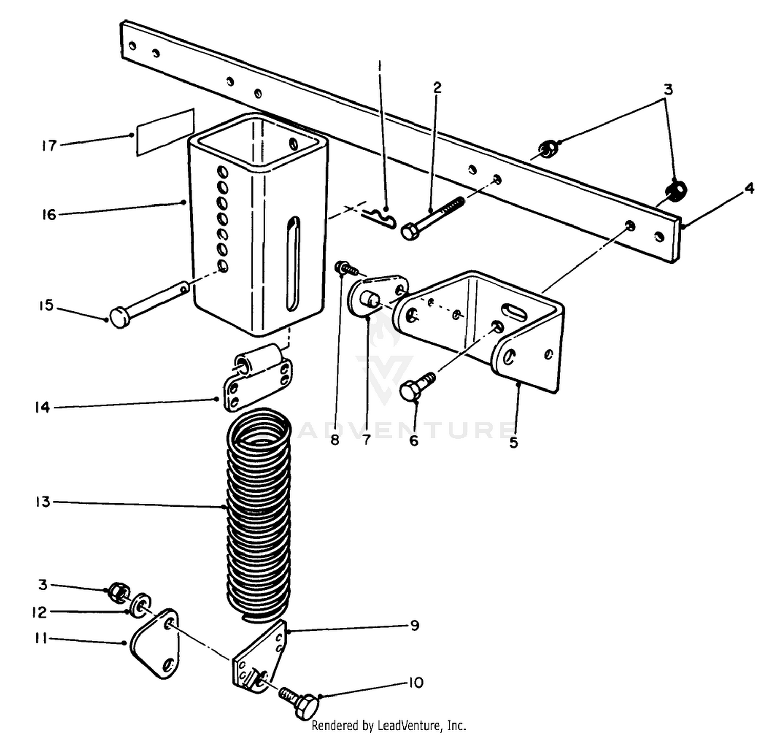 72" Counter Balance Kit Model No. 30714