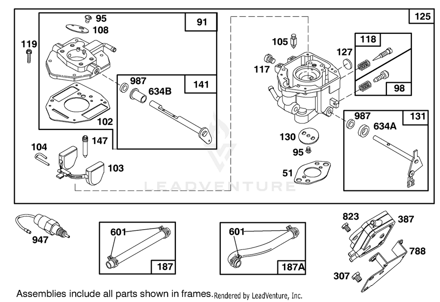 ENGINE BRIGGS  STRATTON MODEL 303447-0480-01 4