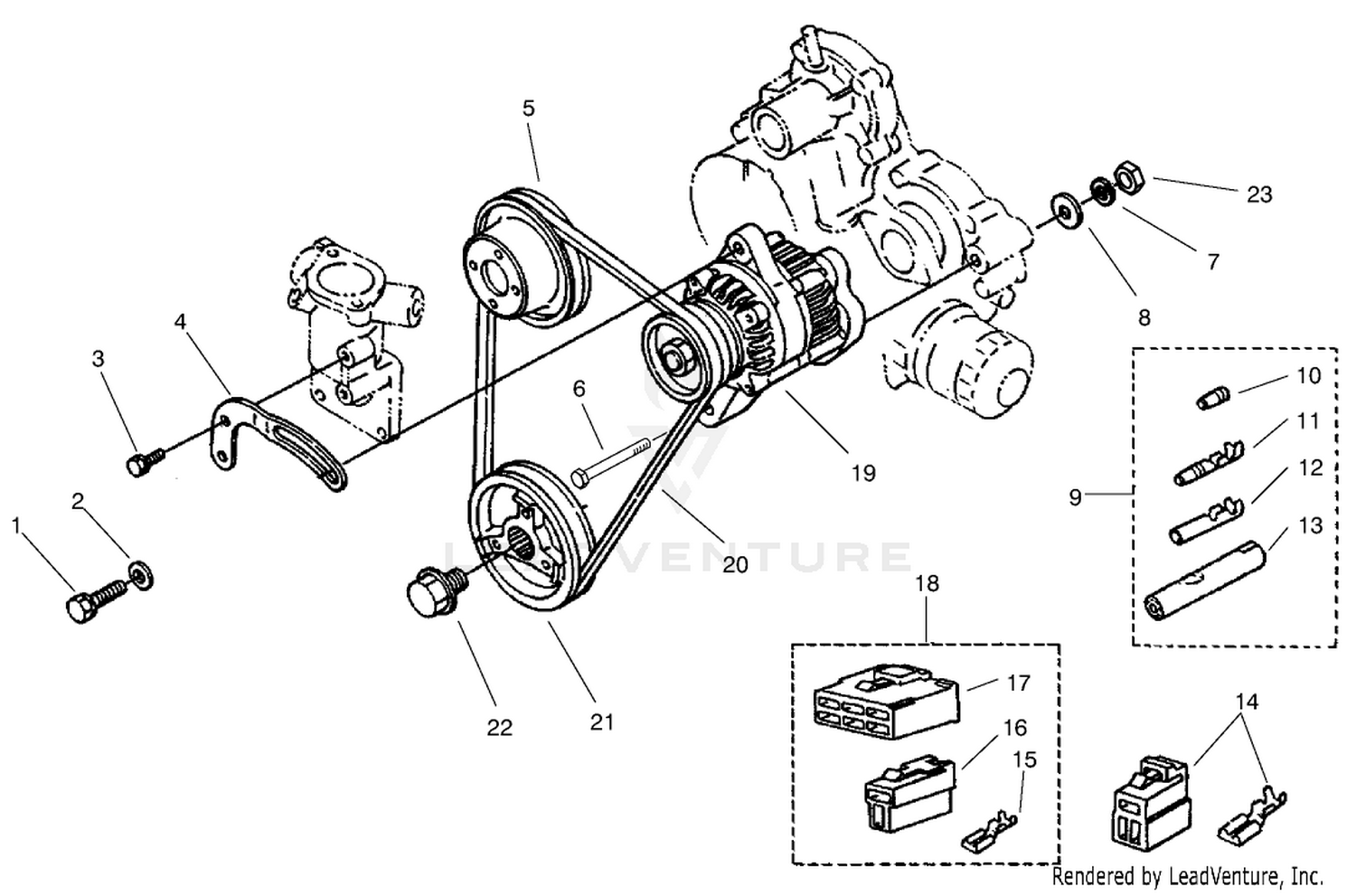 Alternator  Pulley Asm