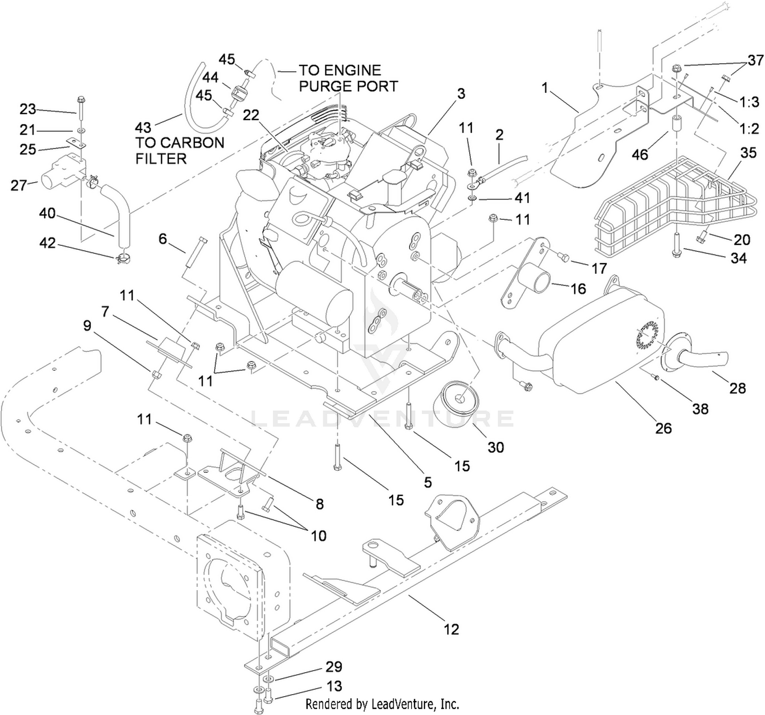 Engine Installation Assembly