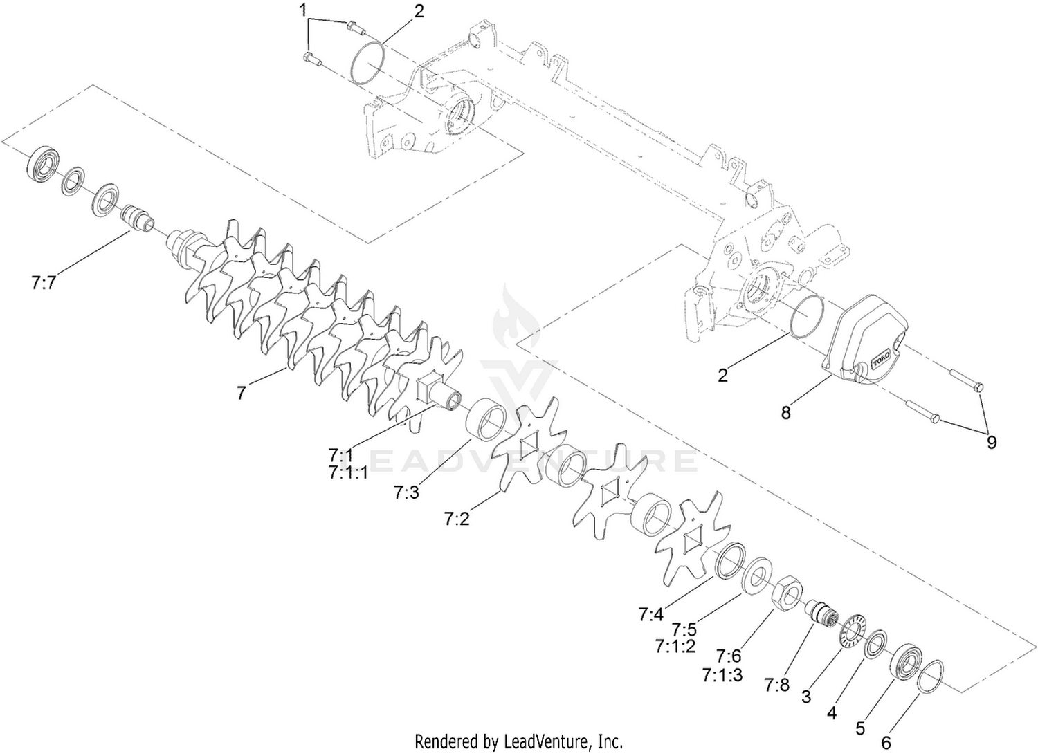 Verticutter Assembly