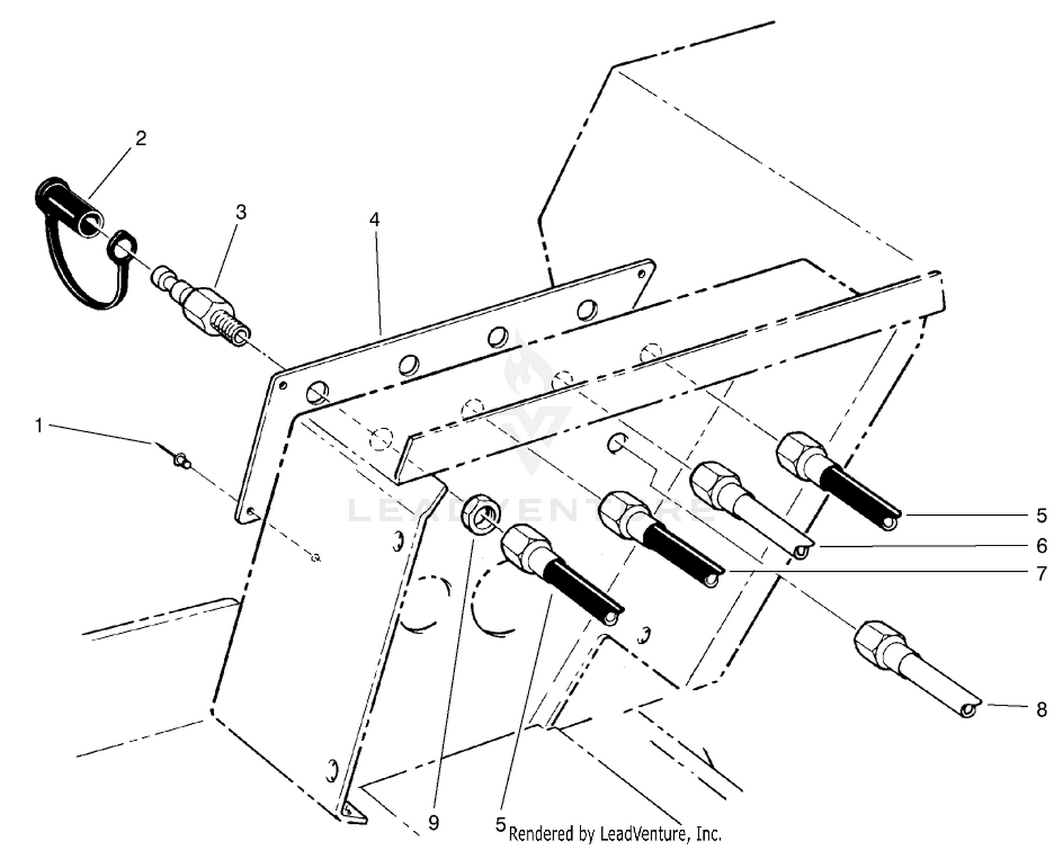 Hydraulic System Diagnostic Panel Assembly