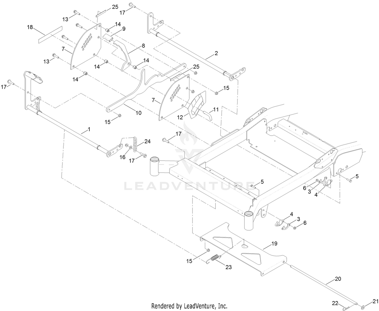 Deck Lift Assembly