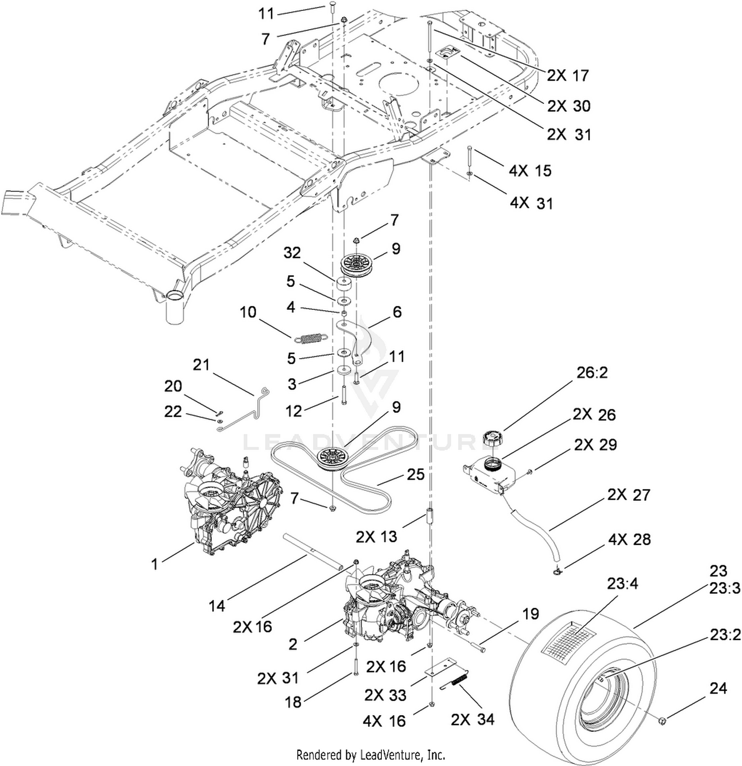 Traction Drive Assembly
