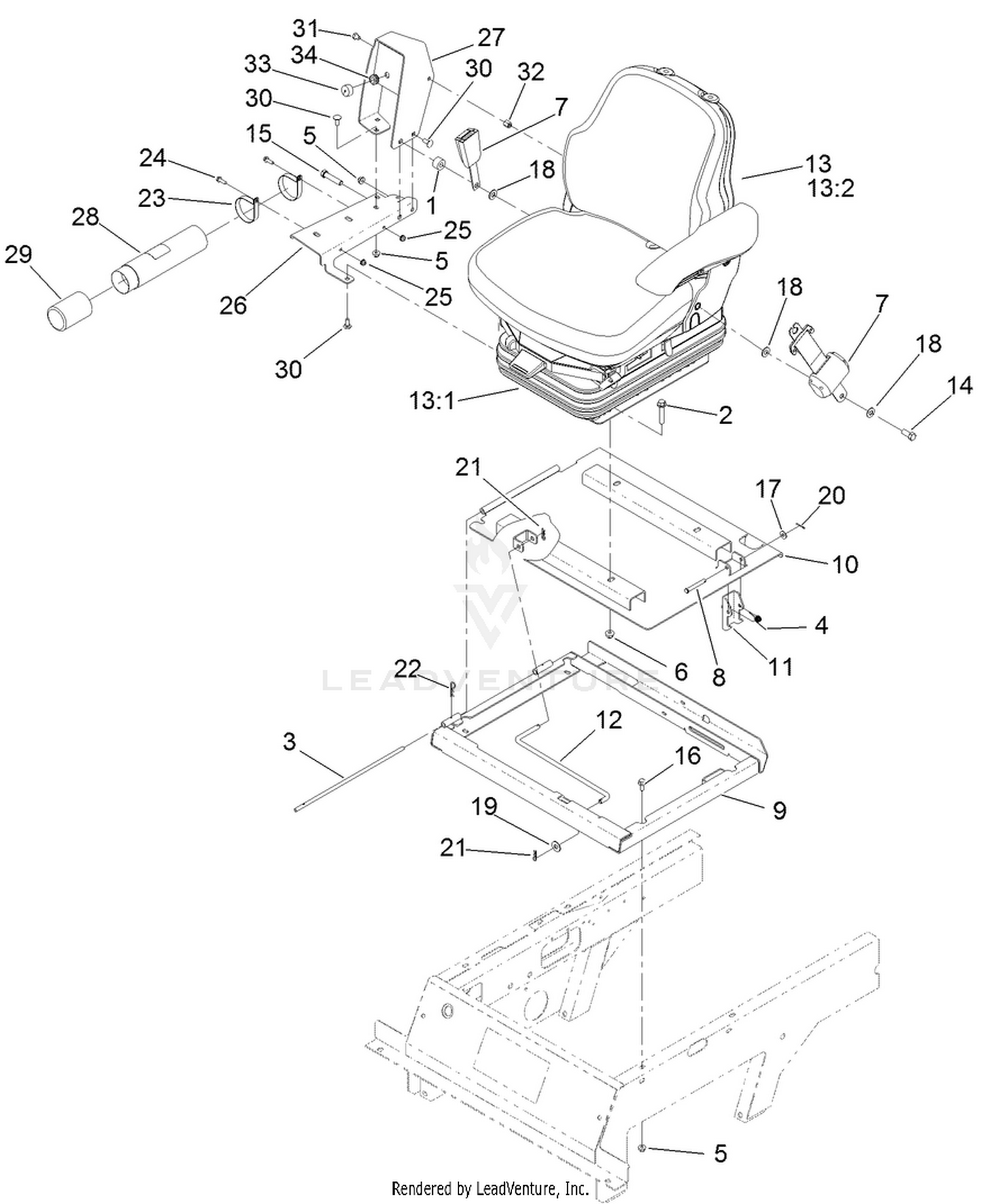 Seat Mount Assembly 2