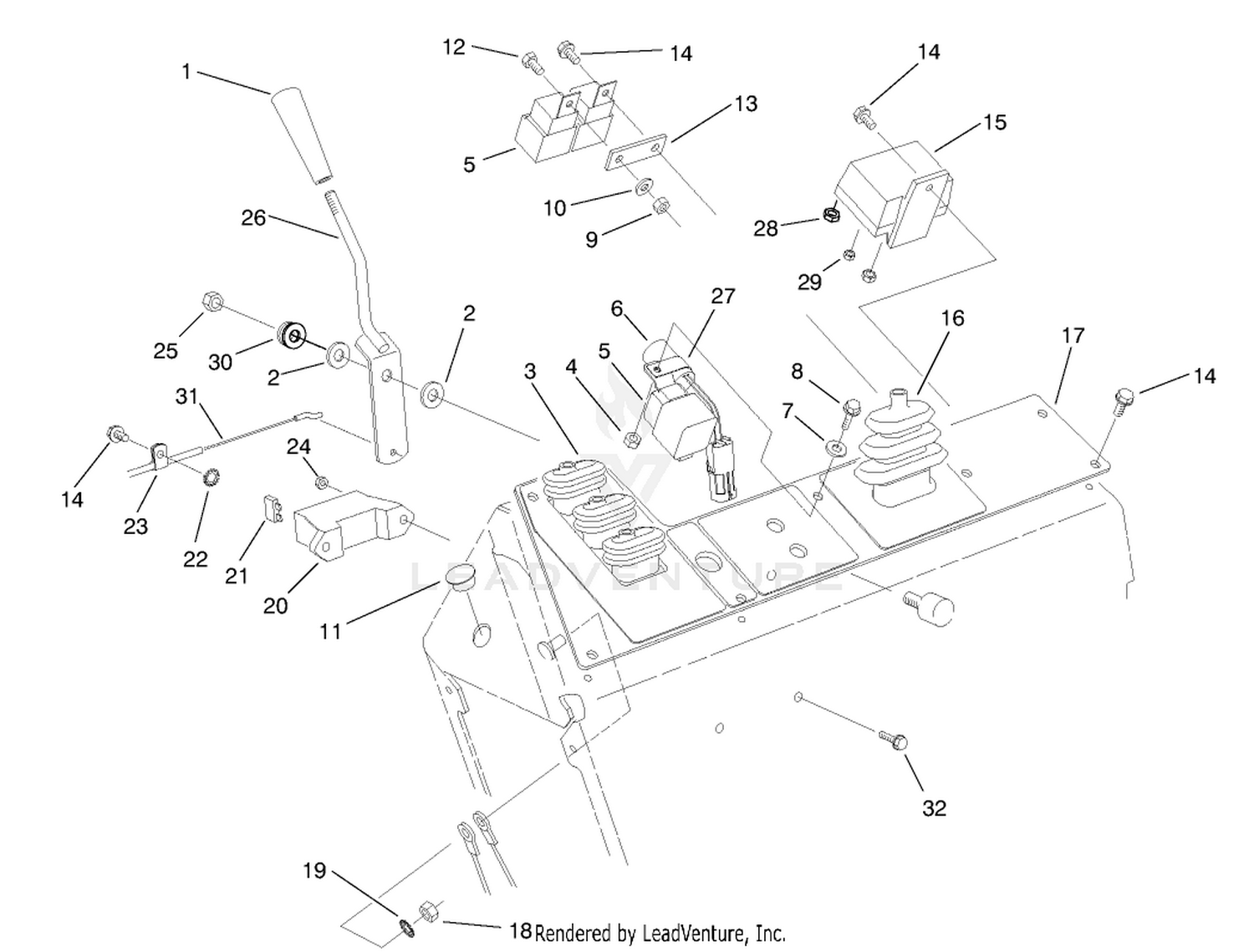 Control Console Assembly