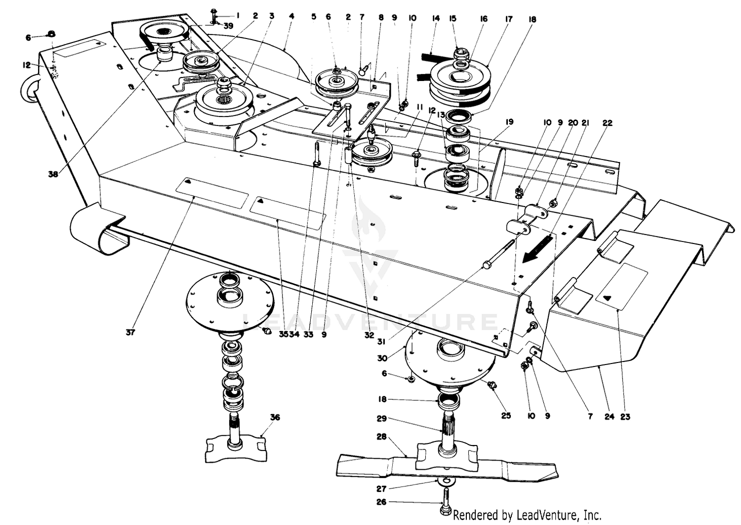 Cutting Unit Model No. 30721