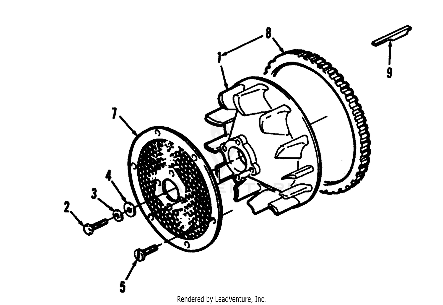 Blower Wheel With Screen