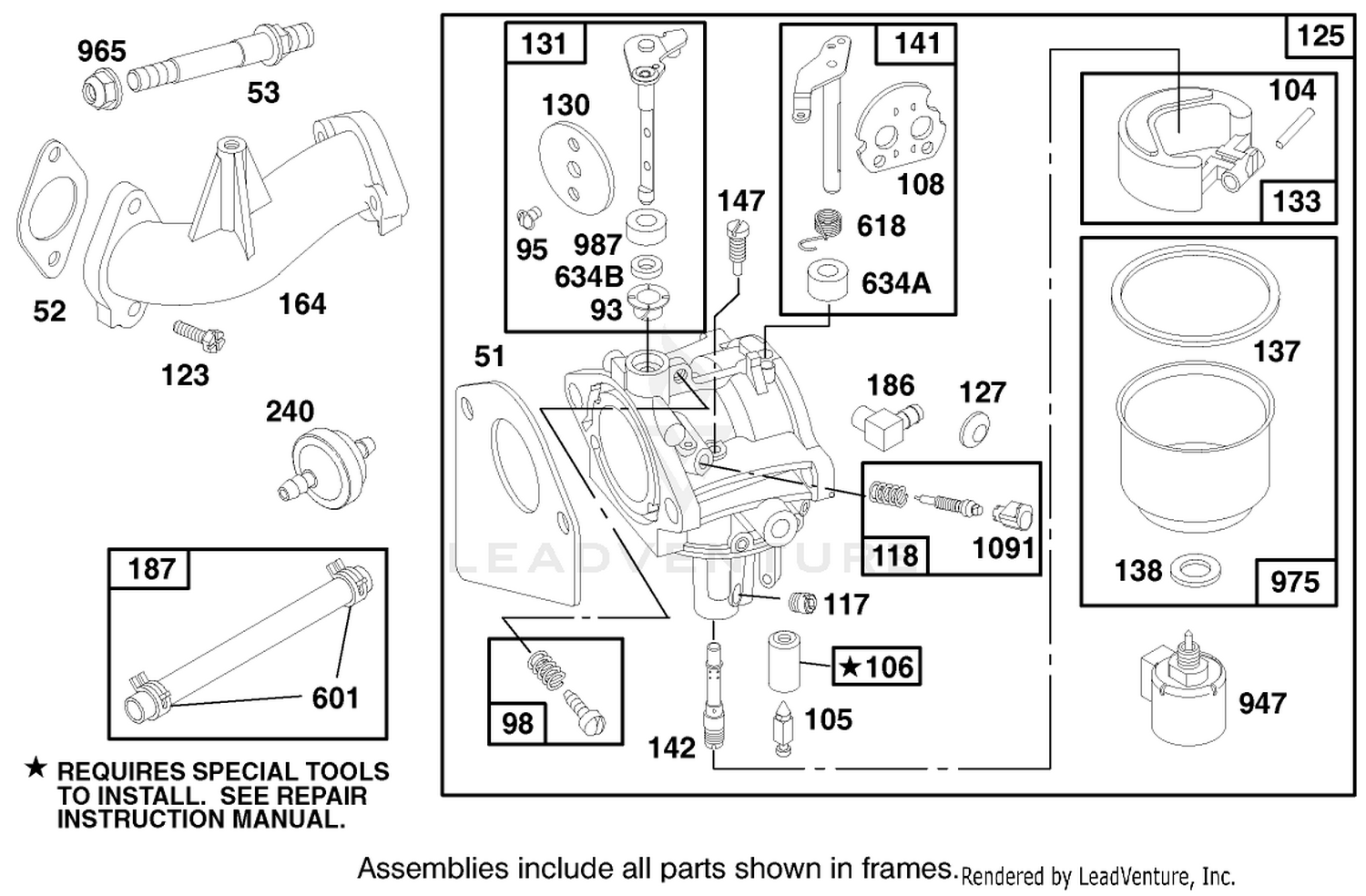 Engine Briggs  Stratton Model 28q777-0668-A1 5