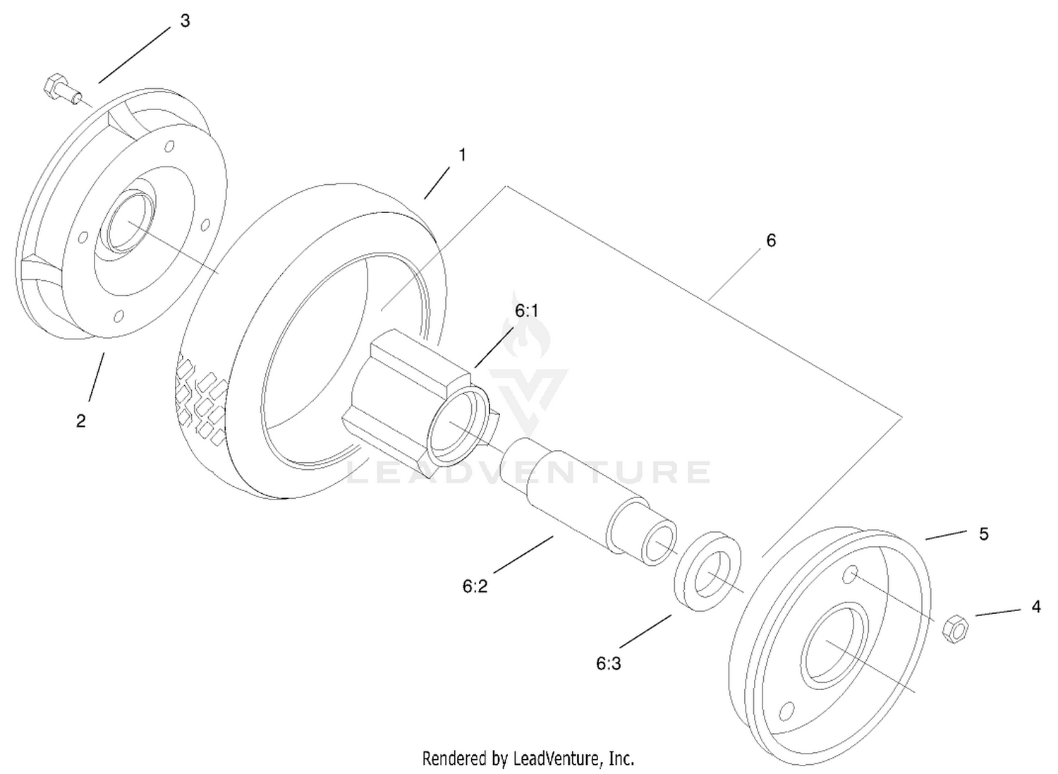 Rear Wheel Assembly