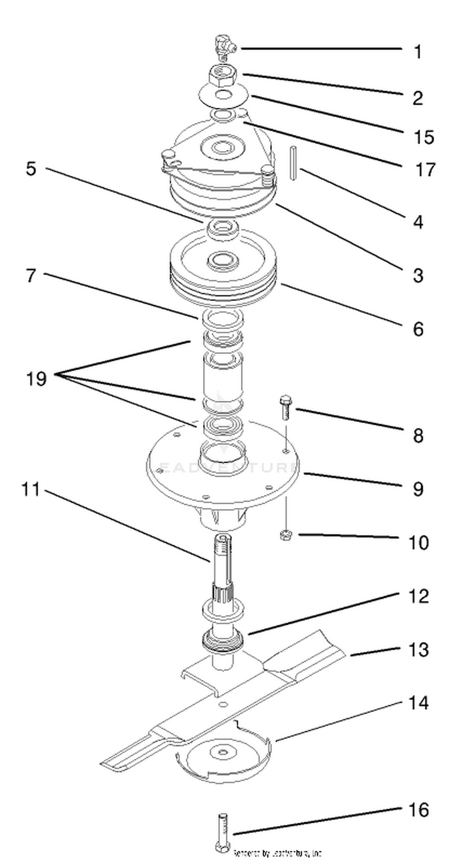Clutch Spindle Assembly