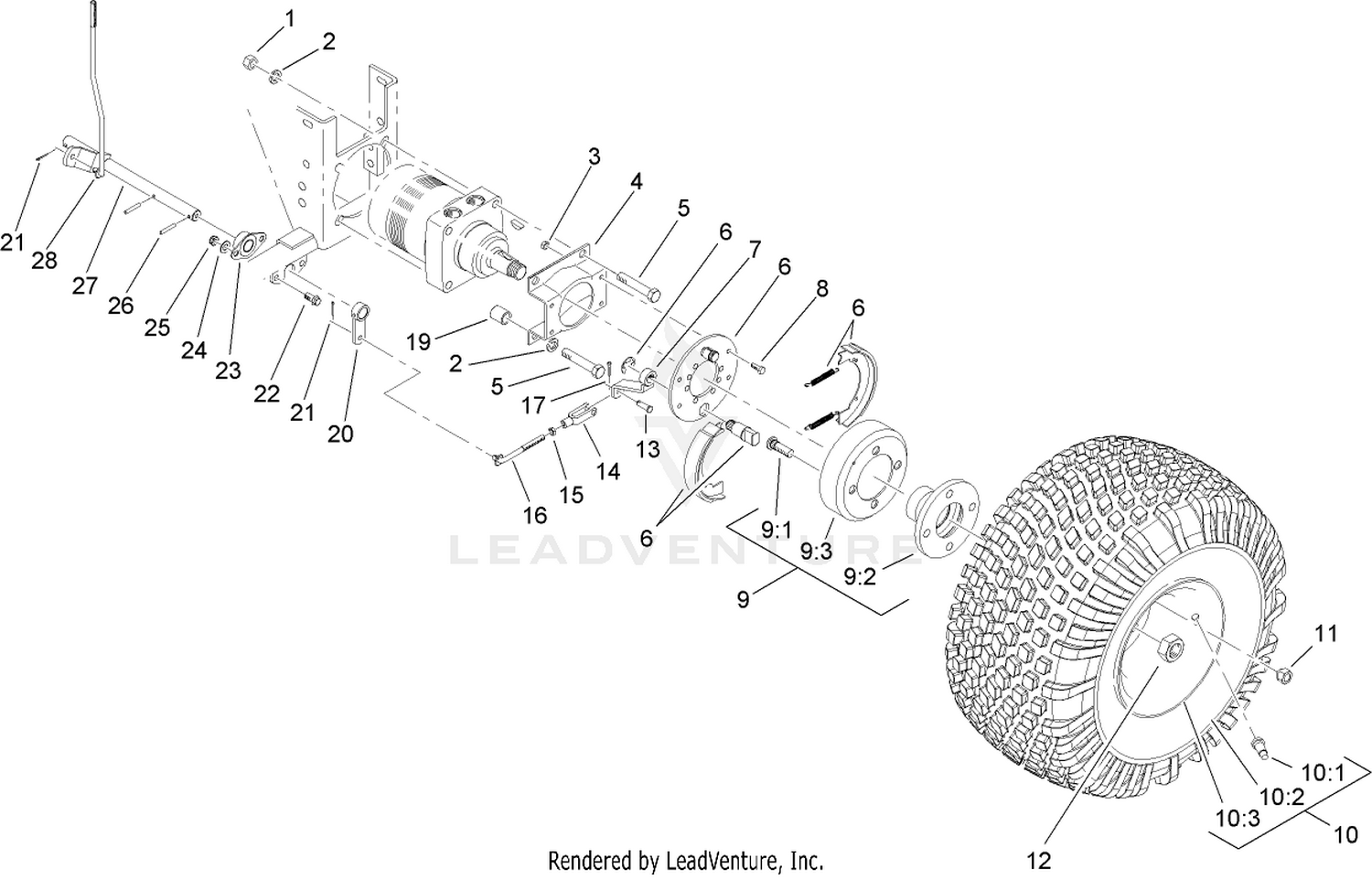 Brake Installation Assembly