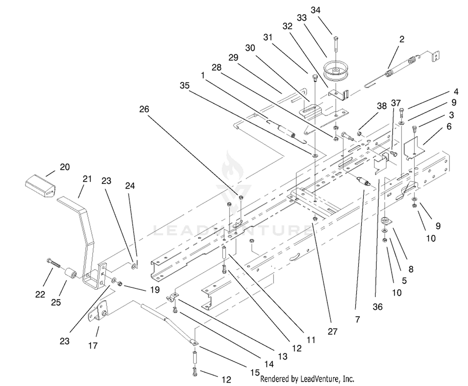 Traction Clutching Components Assembly