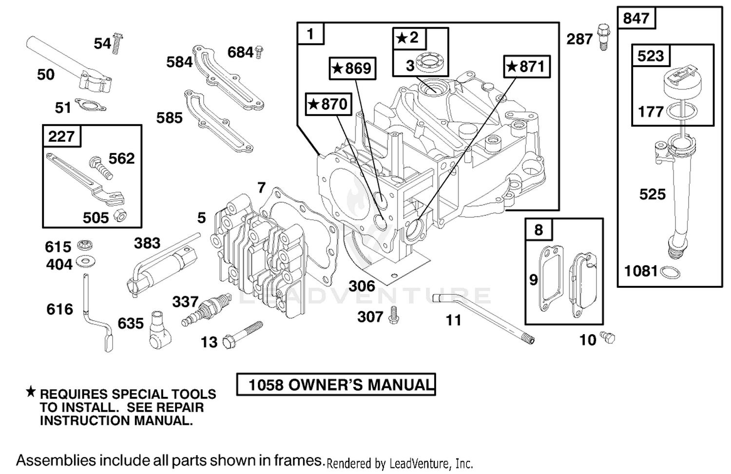 Engine Briggs  Stratton Model 12u802-1740-E1