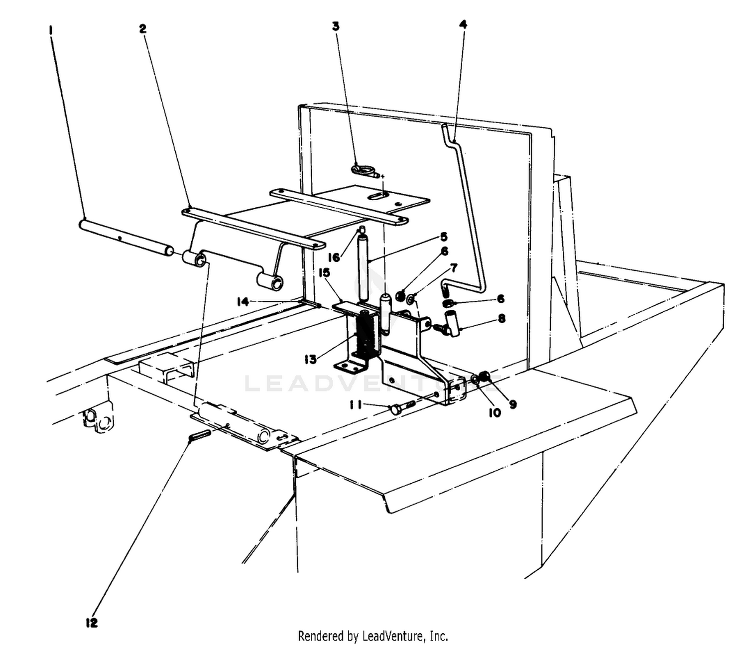 Standard Seat Kit Model No. 30785 (continued)