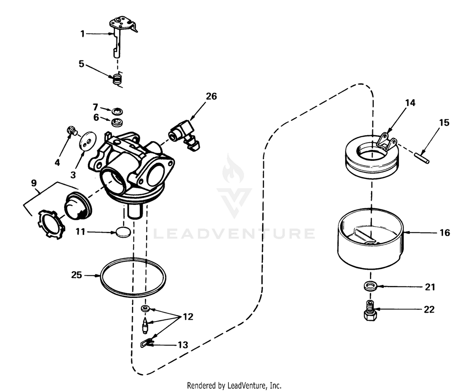 Carburetor No. 632050