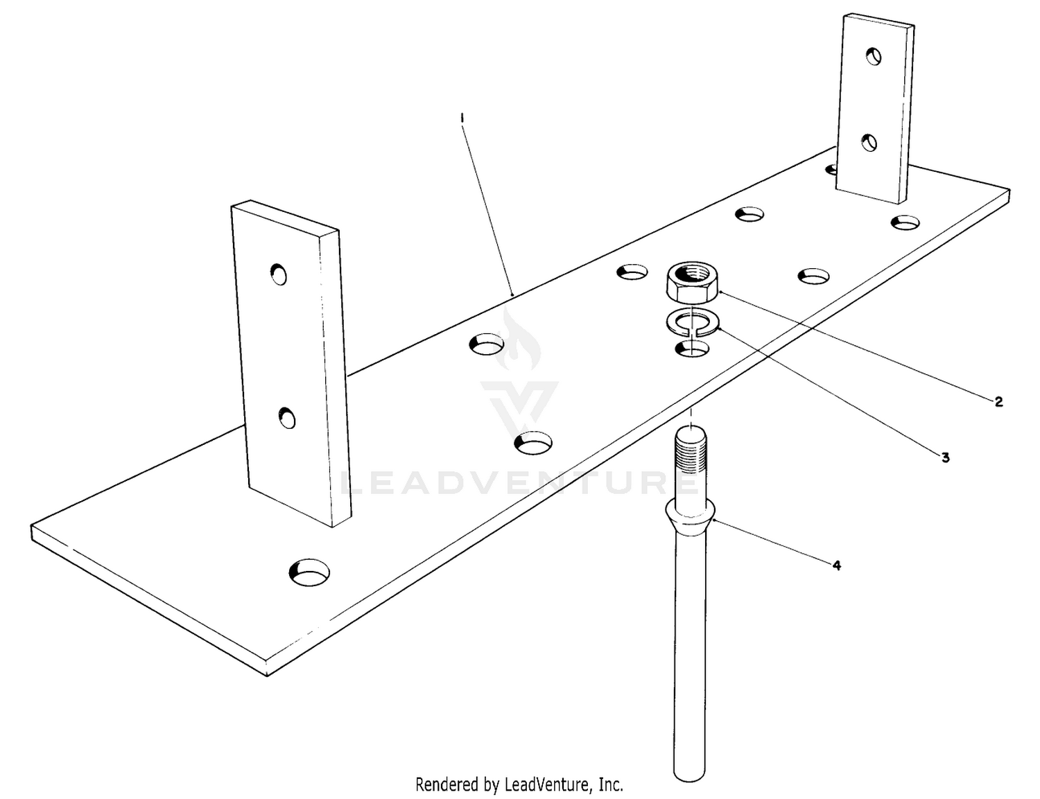 Prong Rake Kit No. 42-3960 (optional)