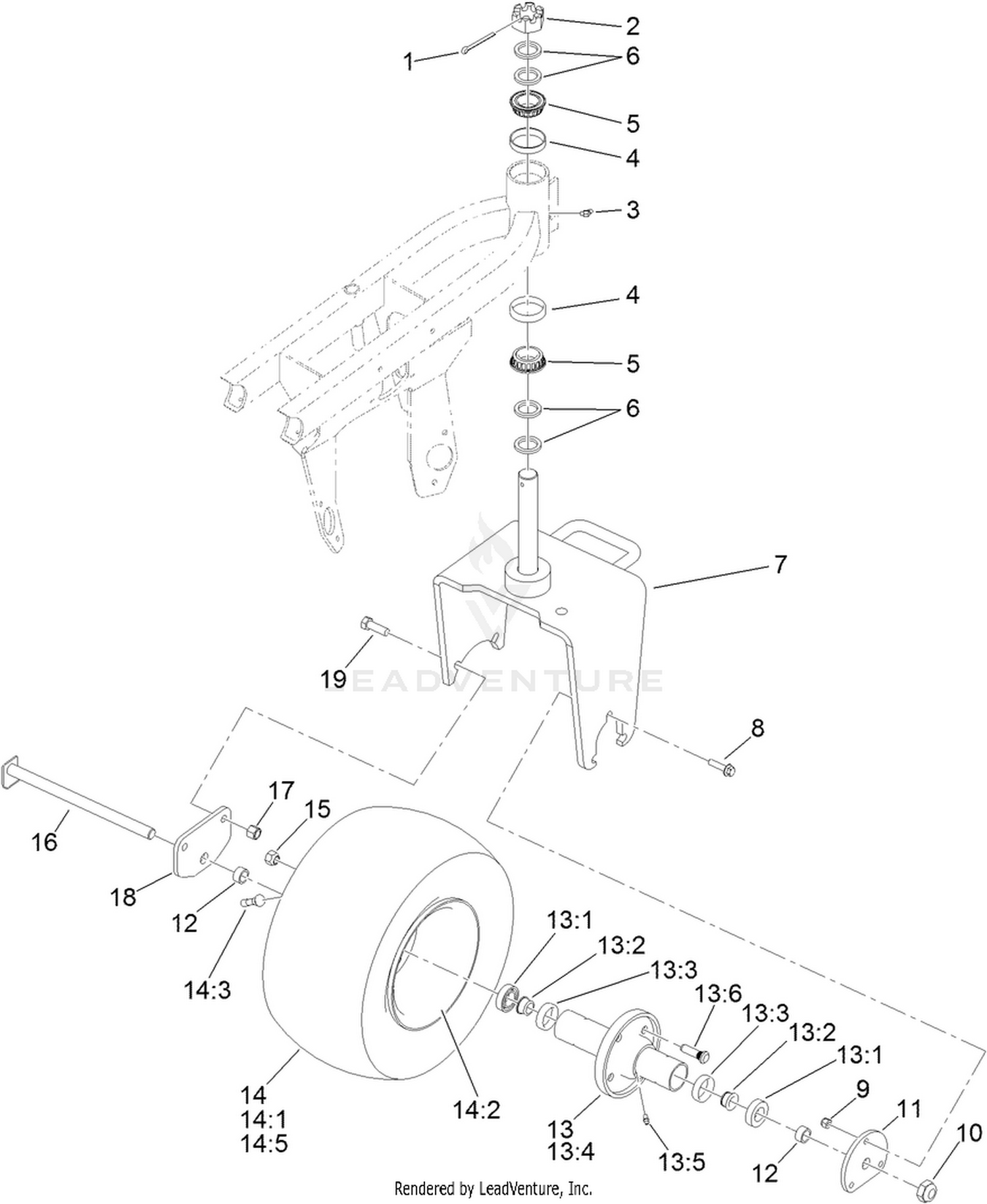 Rear Wheel Assembly