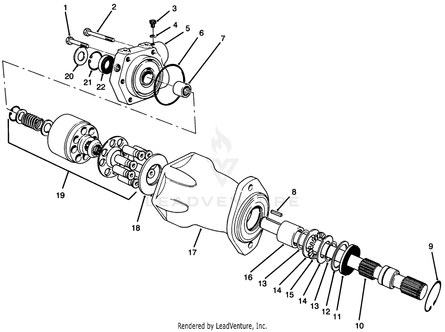 Wheel Motor Assembly No. 58-5430