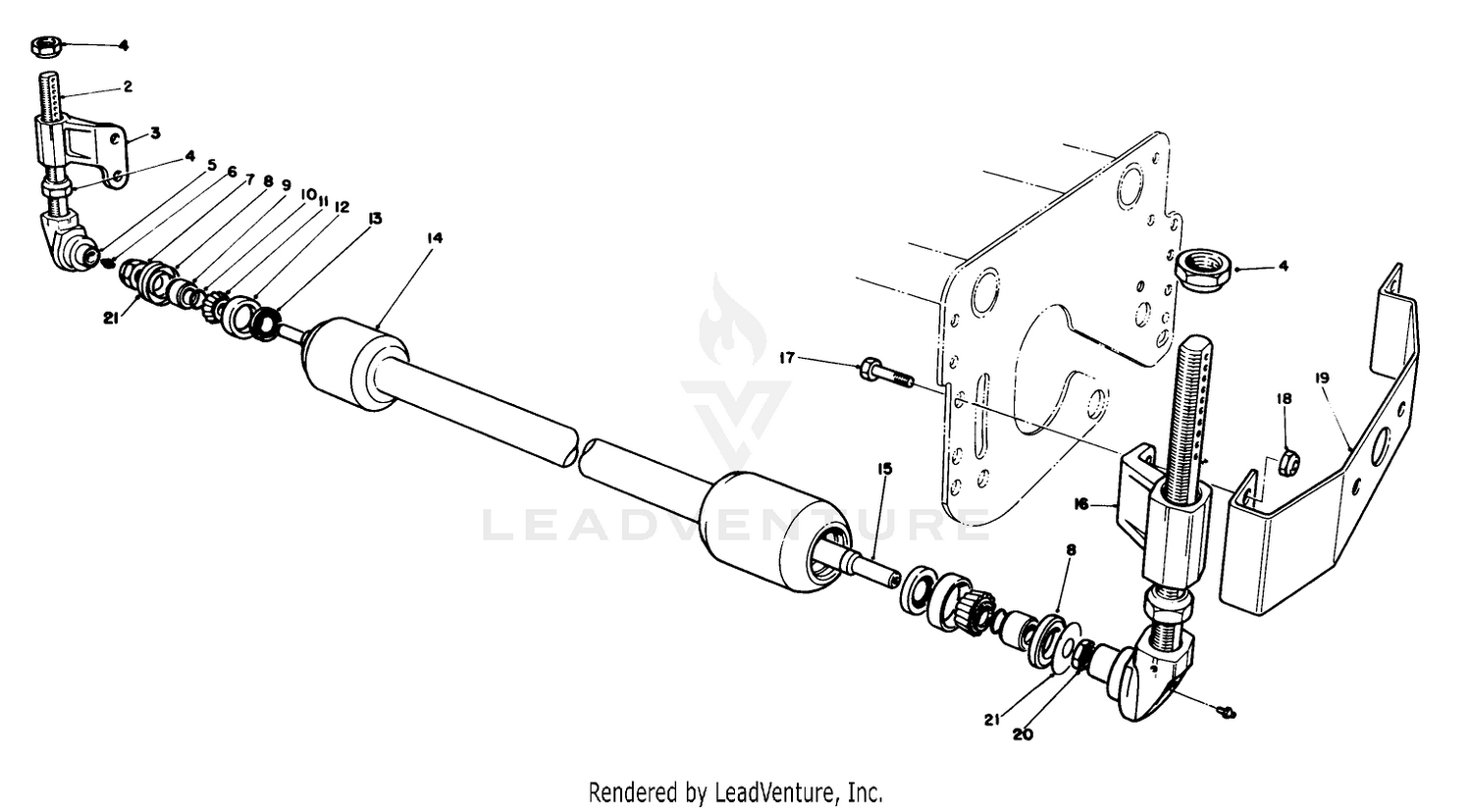 Sectional Roller Kit Model No. 03738 (optional)