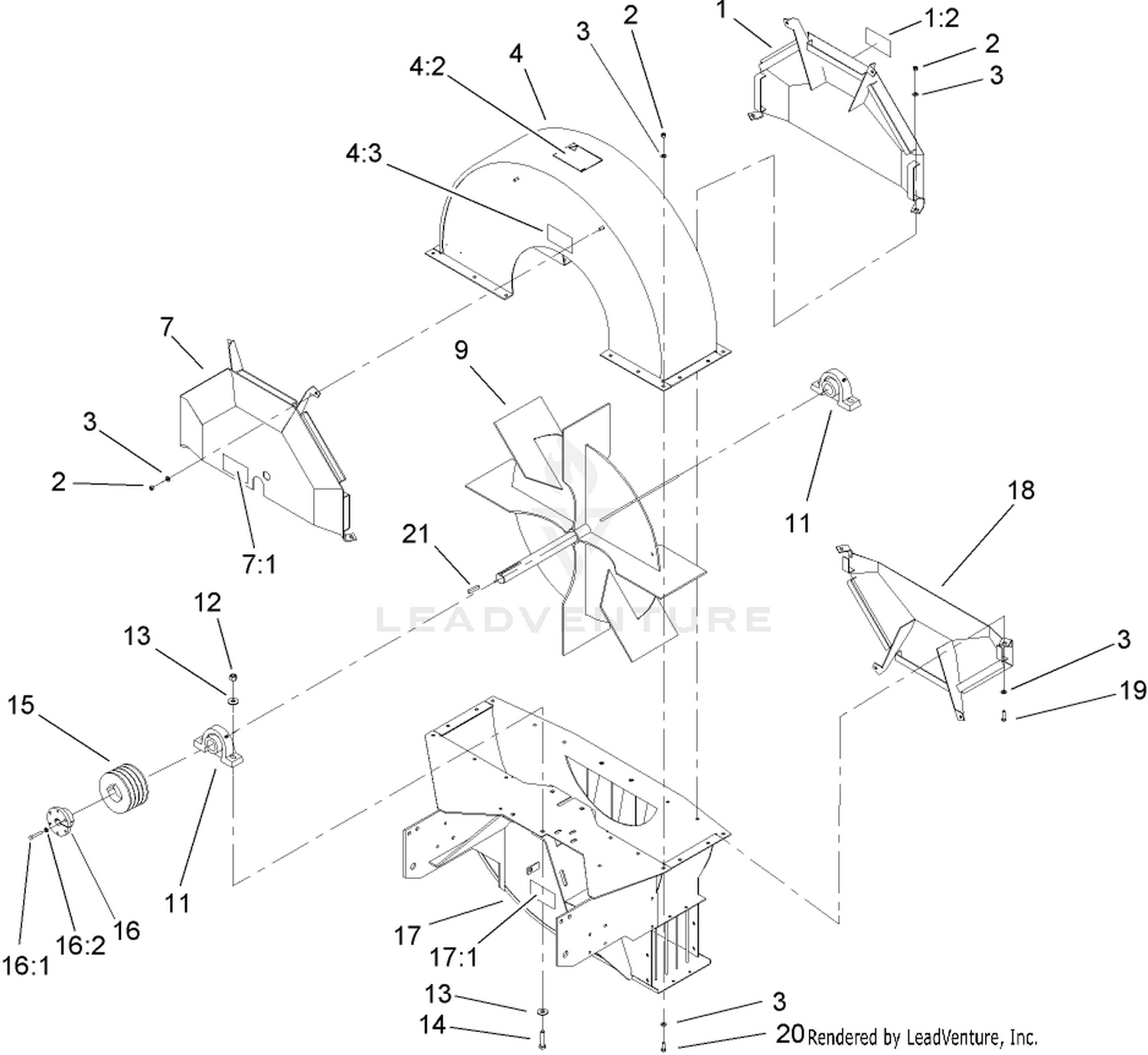 Housing and Impeller Assembly