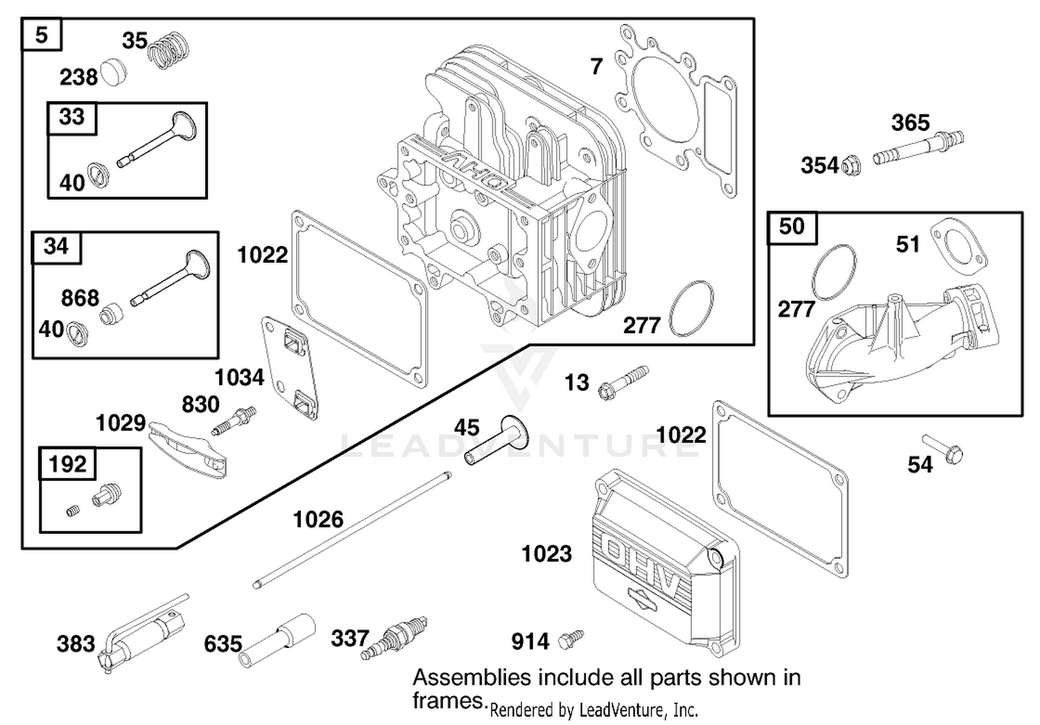 Engine Briggs  Stratton Model 312777-0128-E1 2