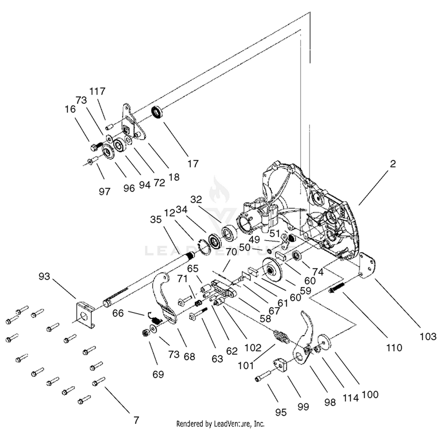 Housing And Bearing Assembly