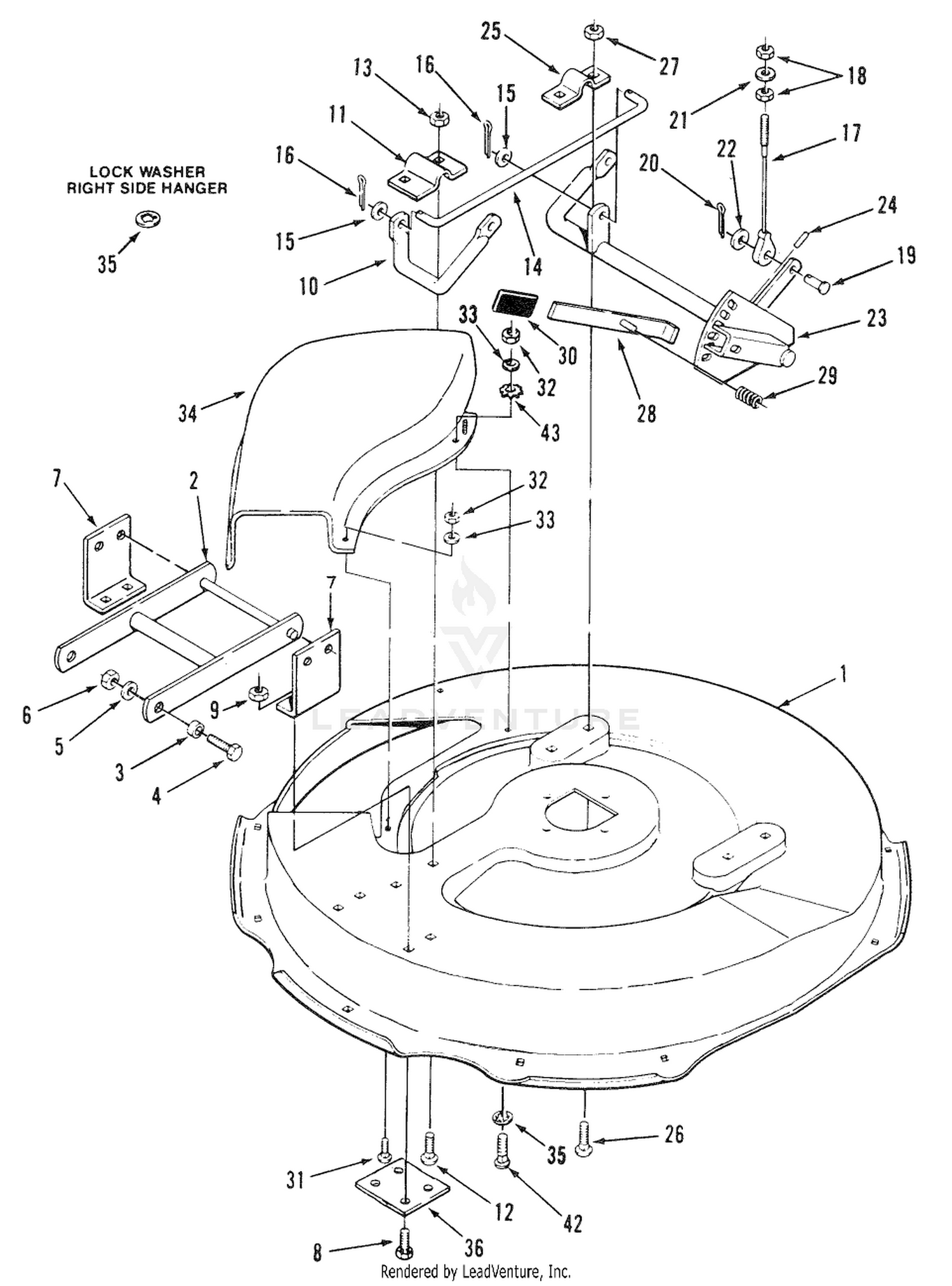 SECTION 12-MOWER DECK AND FRONT MOUNT