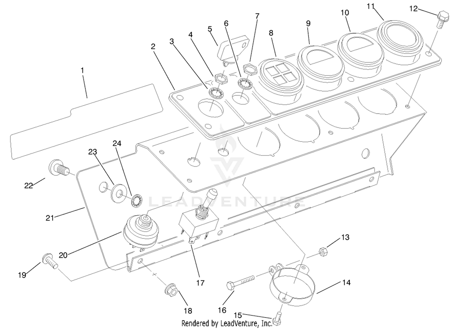 Gage Panel Assembly