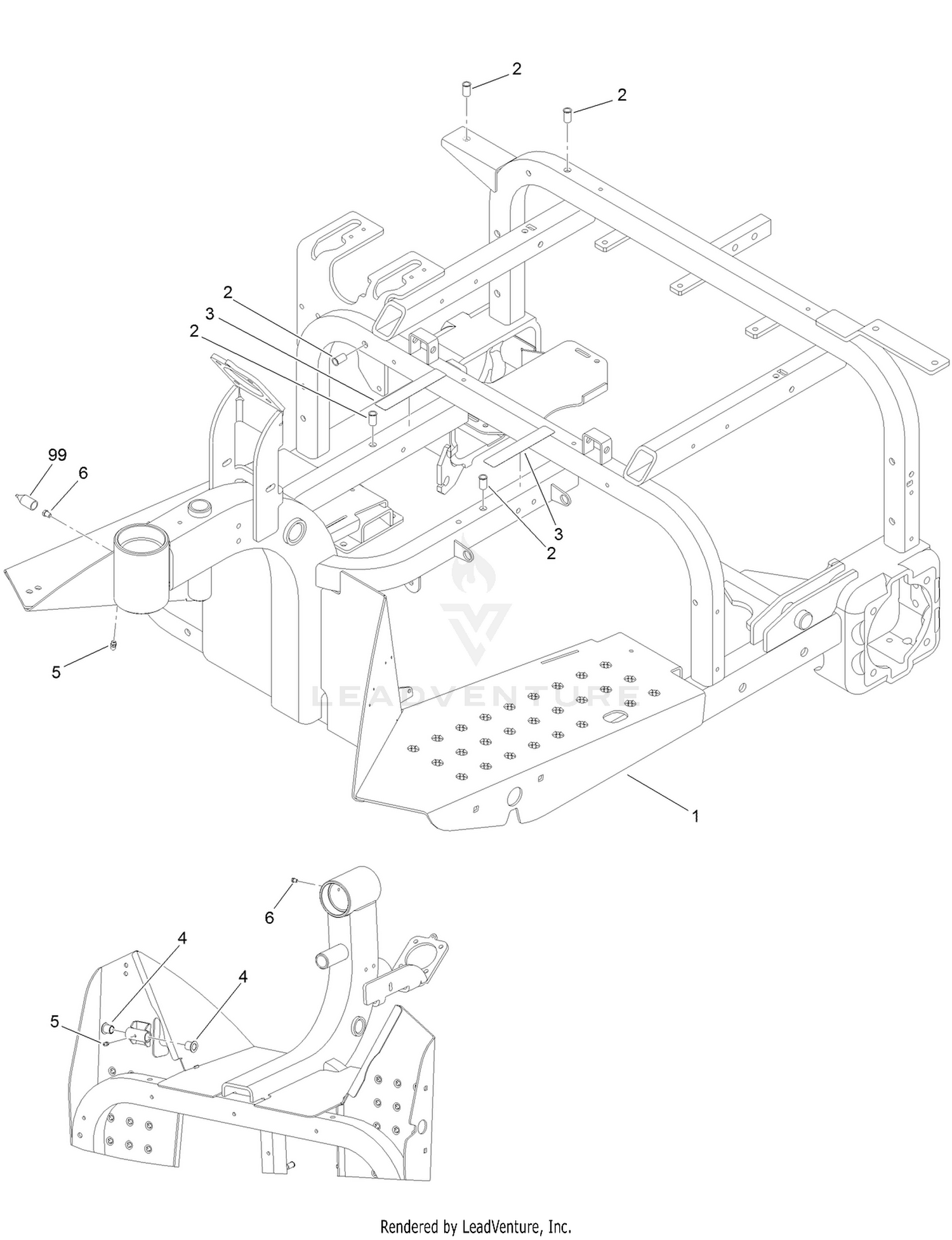 Frame Assembly No. 140-0295SP