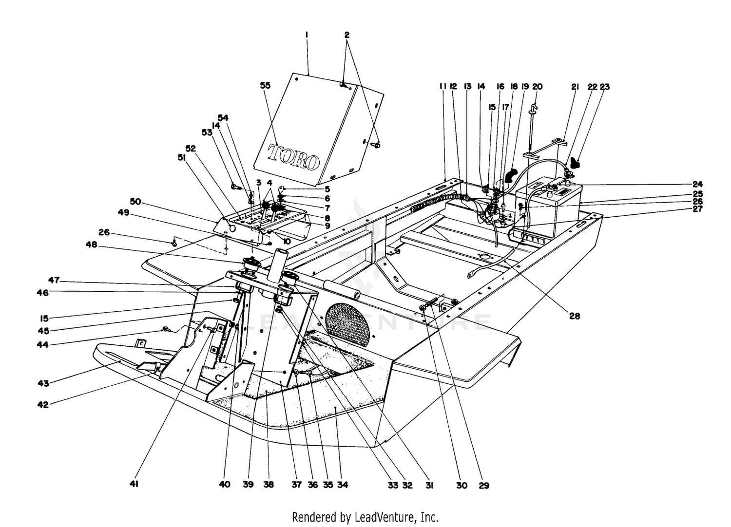 Instrument Panel And Steering Post Assembly