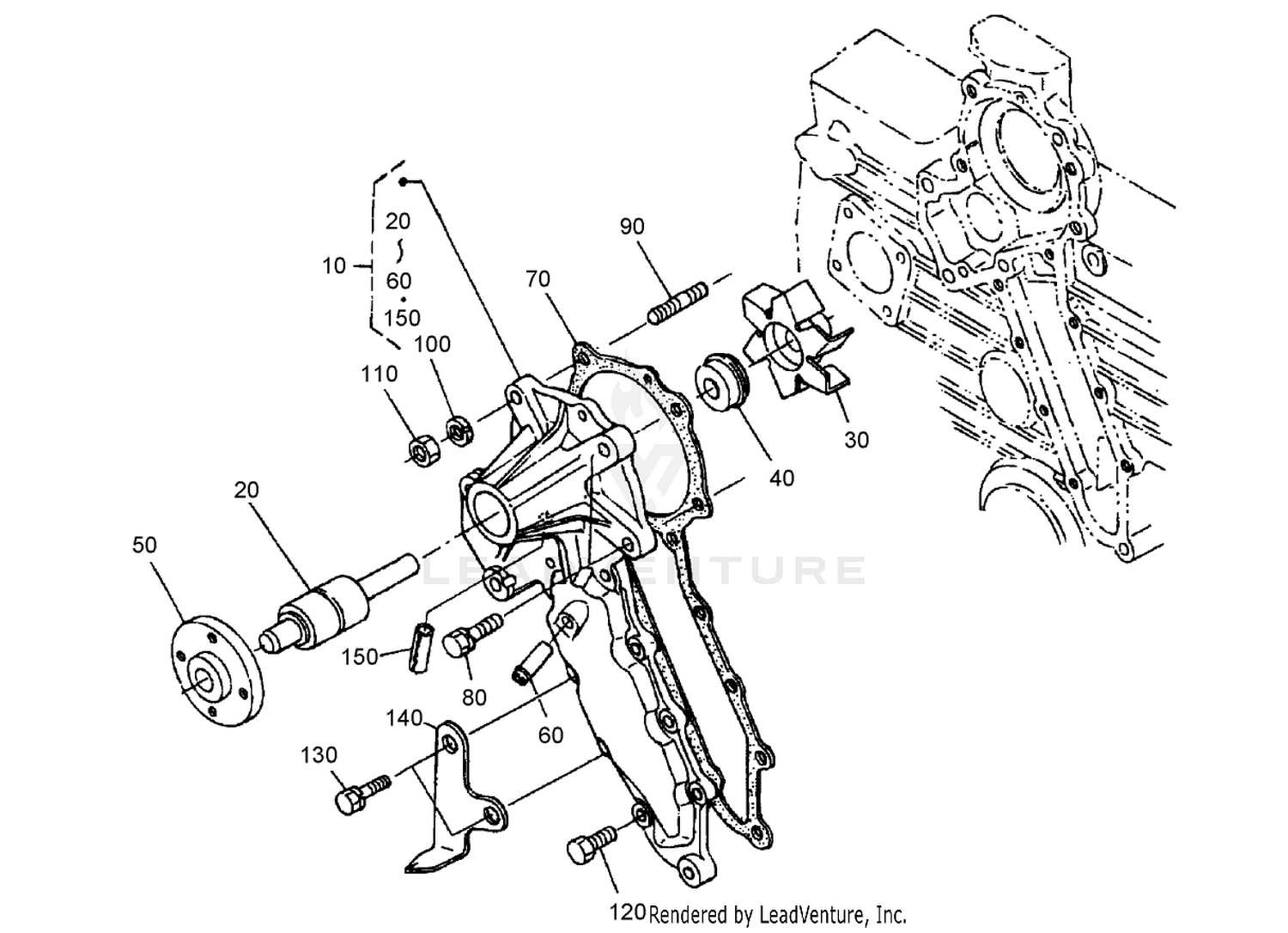 Water Pump Assembly