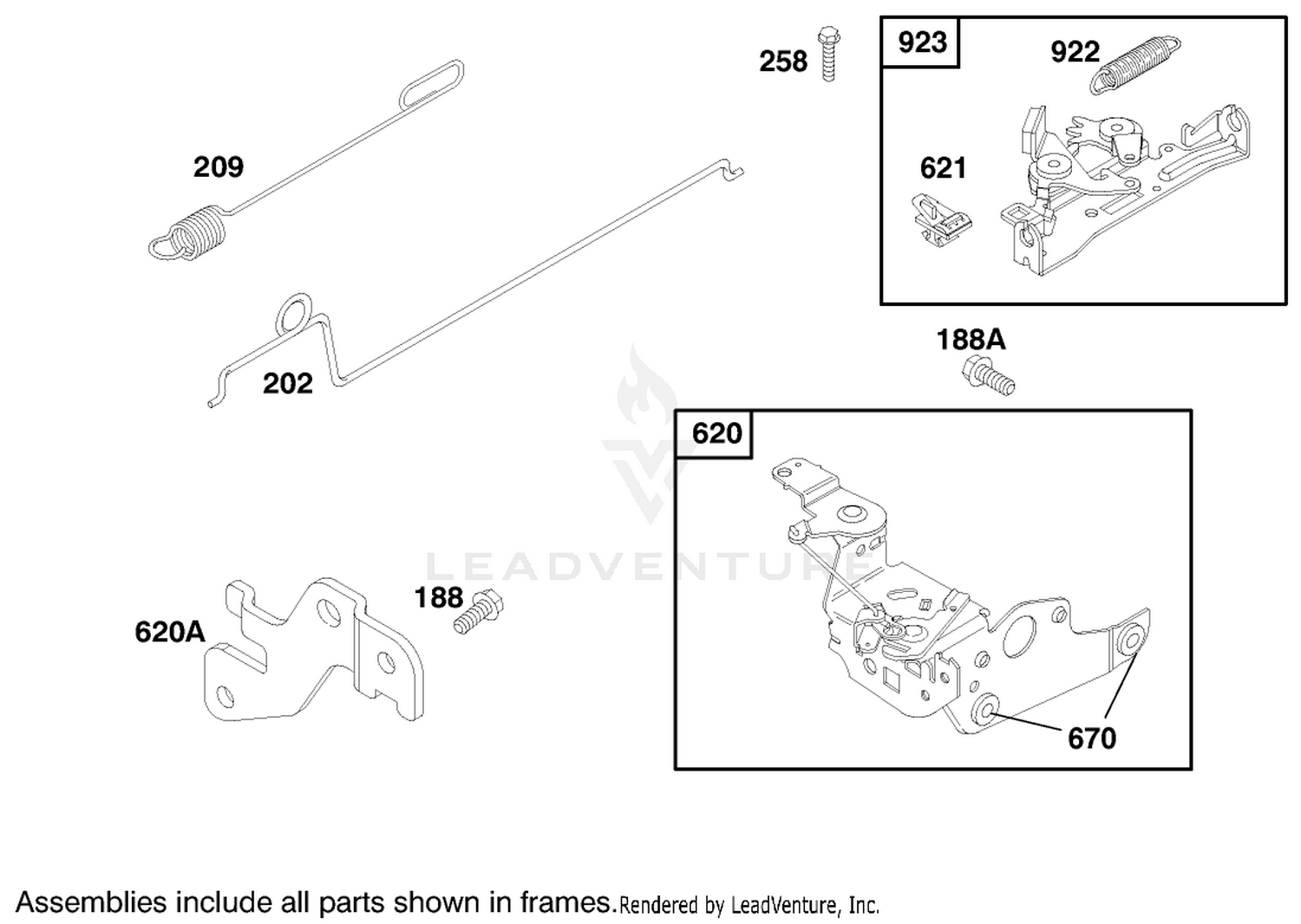Engine Briggs  Stratton Model 12f802-1750-E1 5