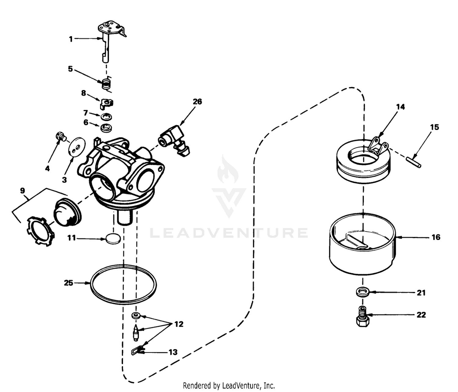 Carburetor No. 632050